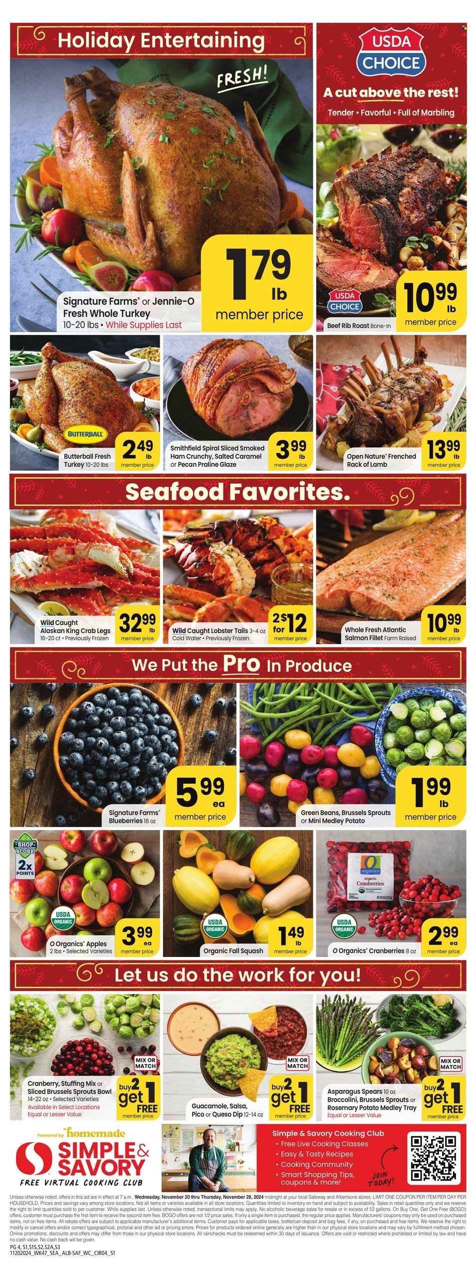 Safeway ad - 11/20/2024 - 11/28/2024. Page 5