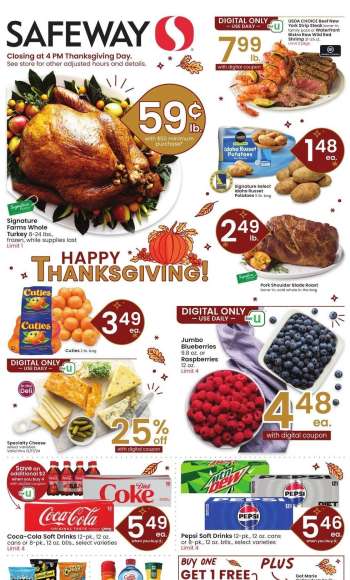Safeway Flyer - 11/20/2024 - 11/26/2024.