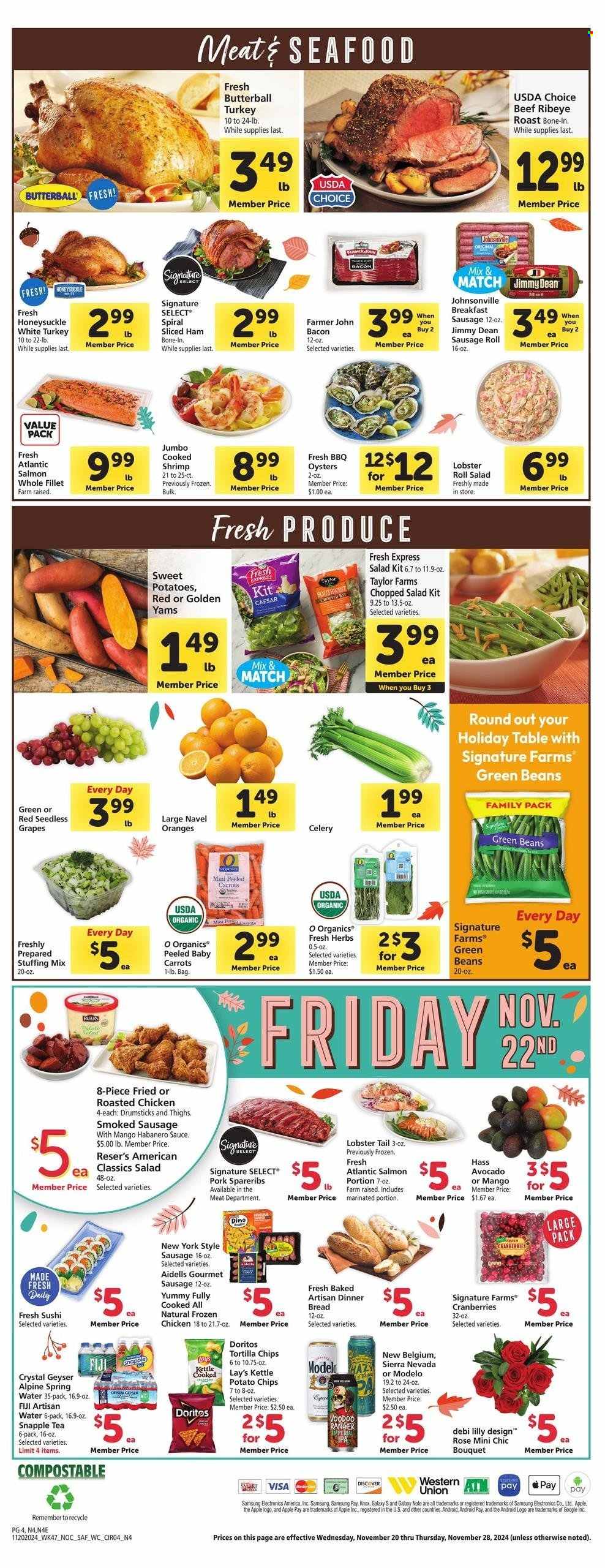 Safeway ad - 11/20/2024 - 11/28/2024. Page 6