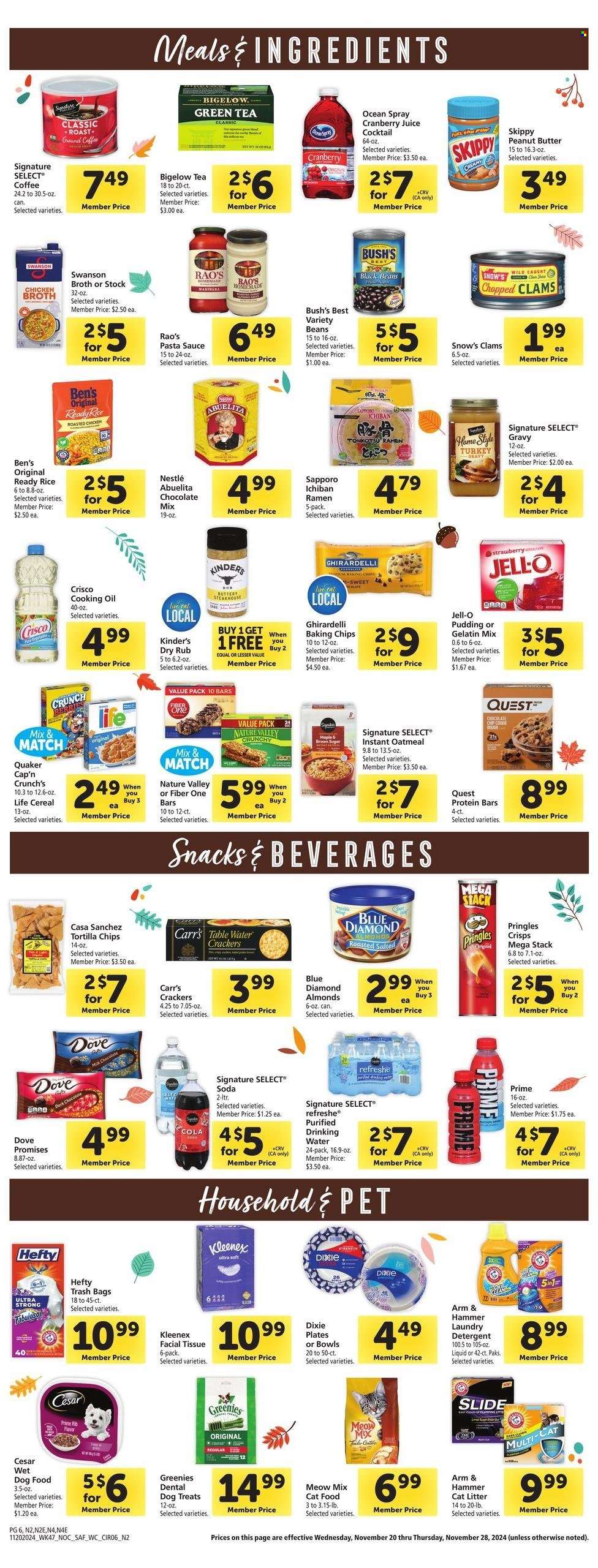 Safeway ad - 11/20/2024 - 11/28/2024. Page 8