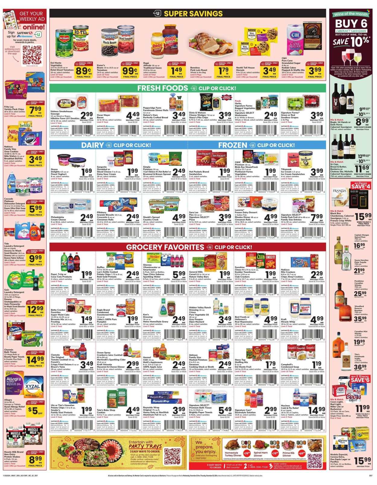 Safeway ad - 11/20/2024 - 11/28/2024. Page 2
