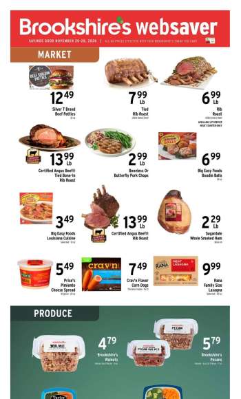 Brookshires Flyer - 11/20/2024 - 11/26/2024.