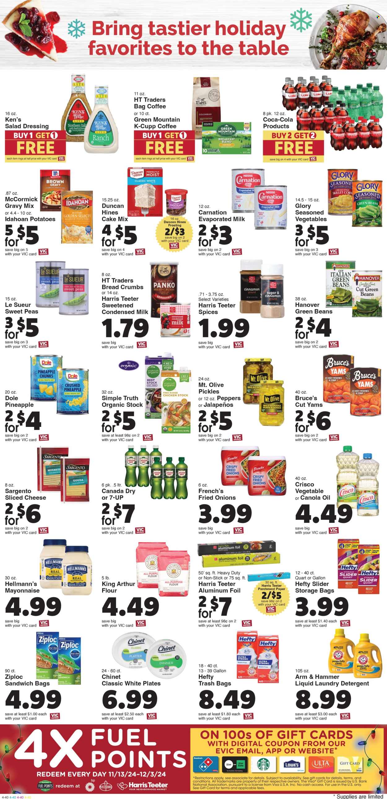 Harris Teeter ad - 11/20/2024 - 11/28/2024. Page 4