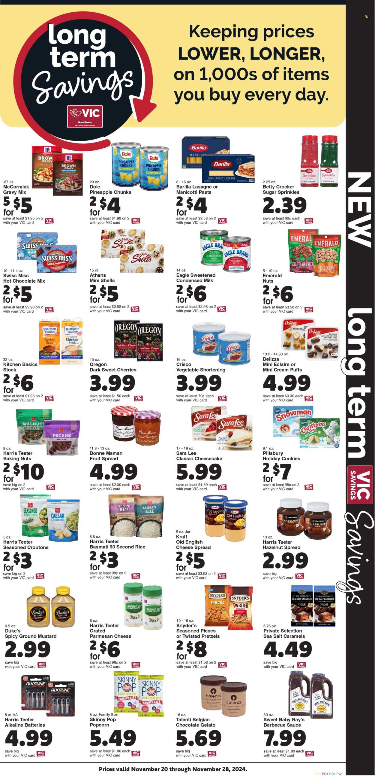Harris Teeter ad - 11/20/2024 - 11/28/2024. Page 5