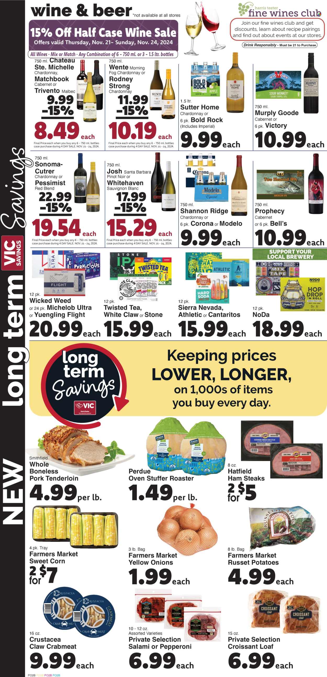 Harris Teeter ad - 11/20/2024 - 11/28/2024. Page 6