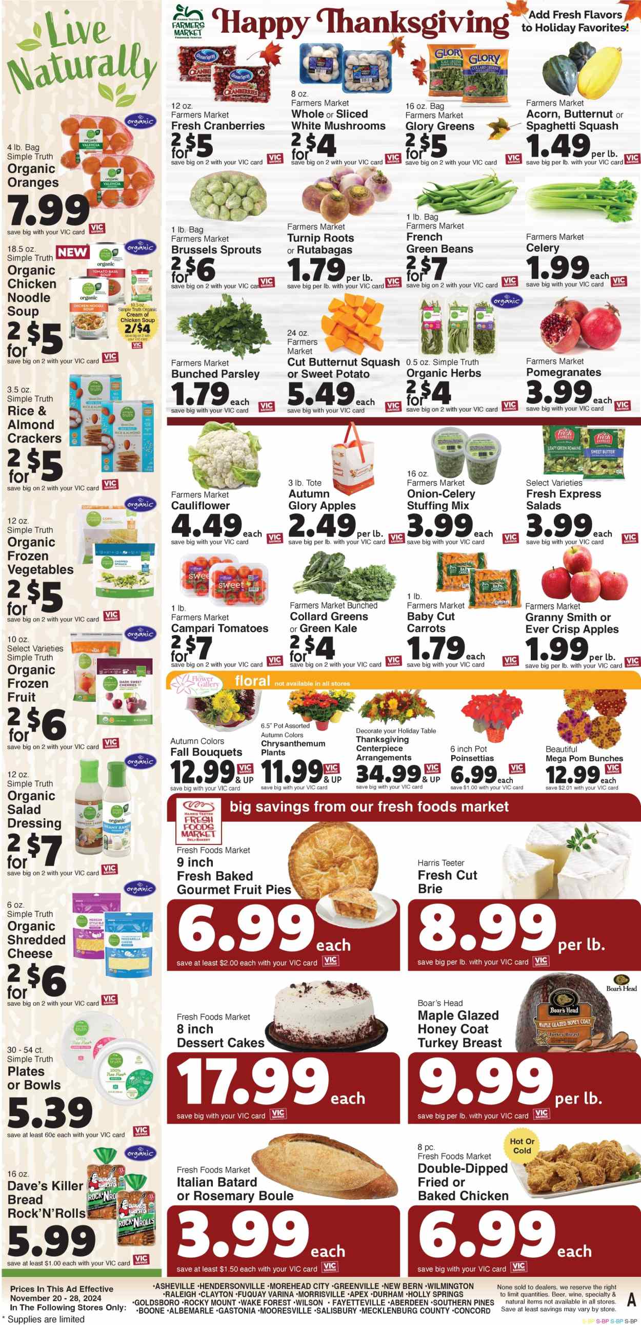 Harris Teeter ad - 11/20/2024 - 11/28/2024. Page 11