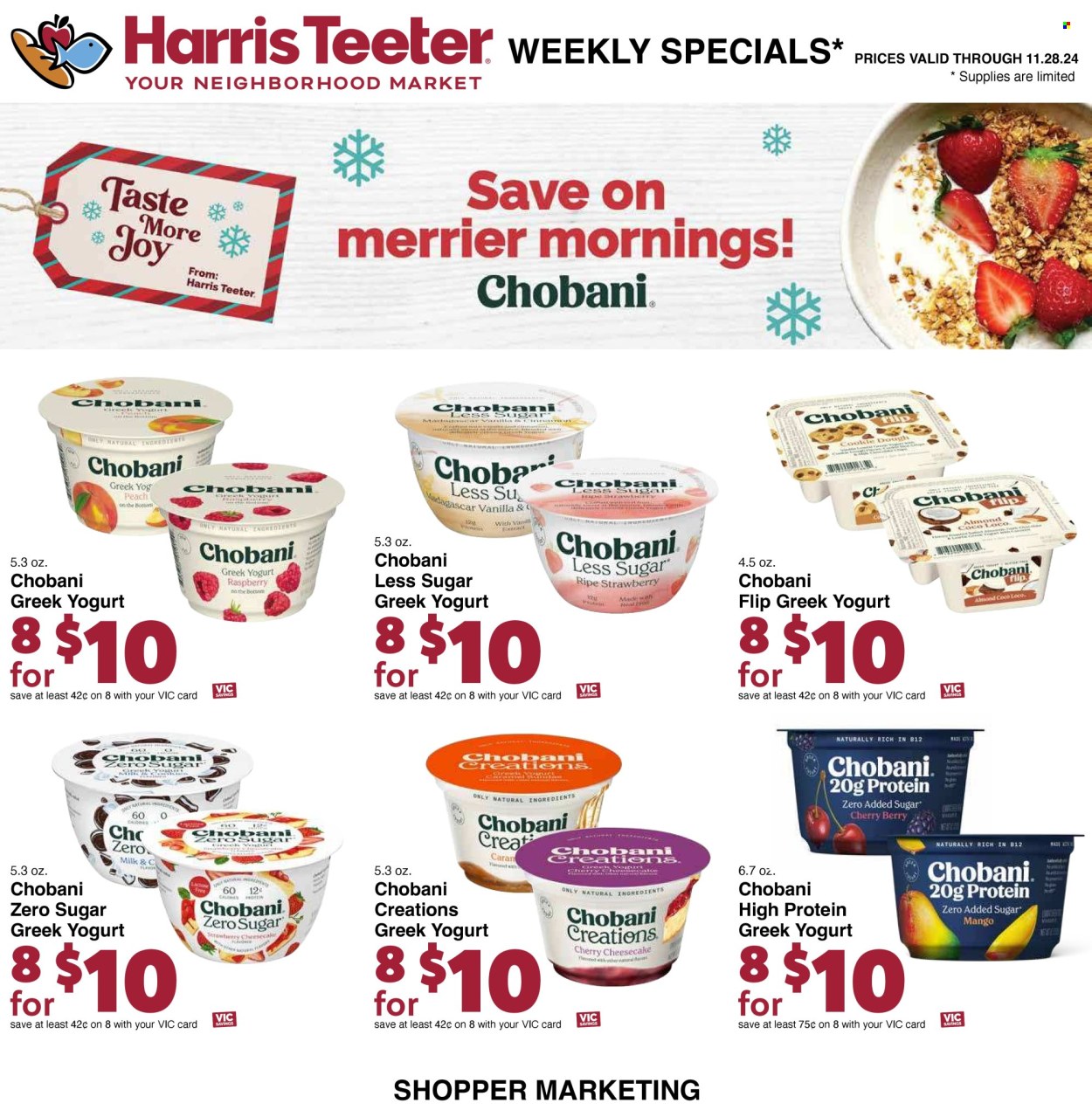Harris Teeter ad - 11/20/2024 - 11/28/2024. Page 13