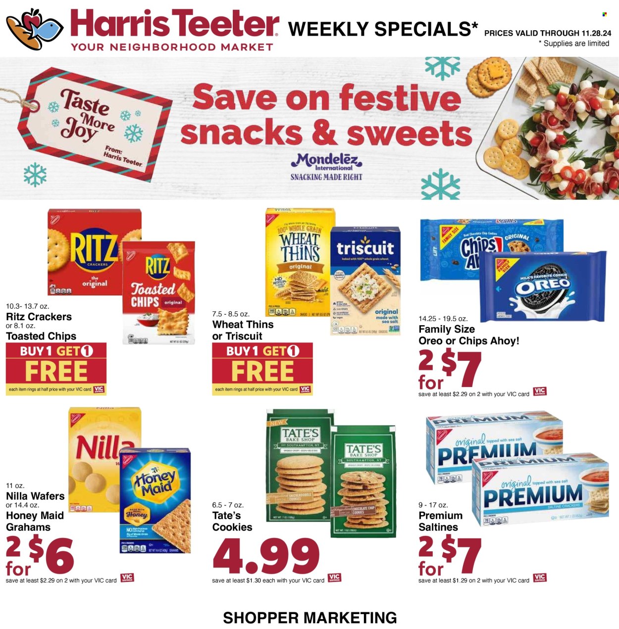 Harris Teeter ad - 11/20/2024 - 11/28/2024. Page 15