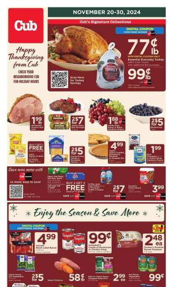 Cub Foods Flyer - 11/20/2024 - 11/30/2024.