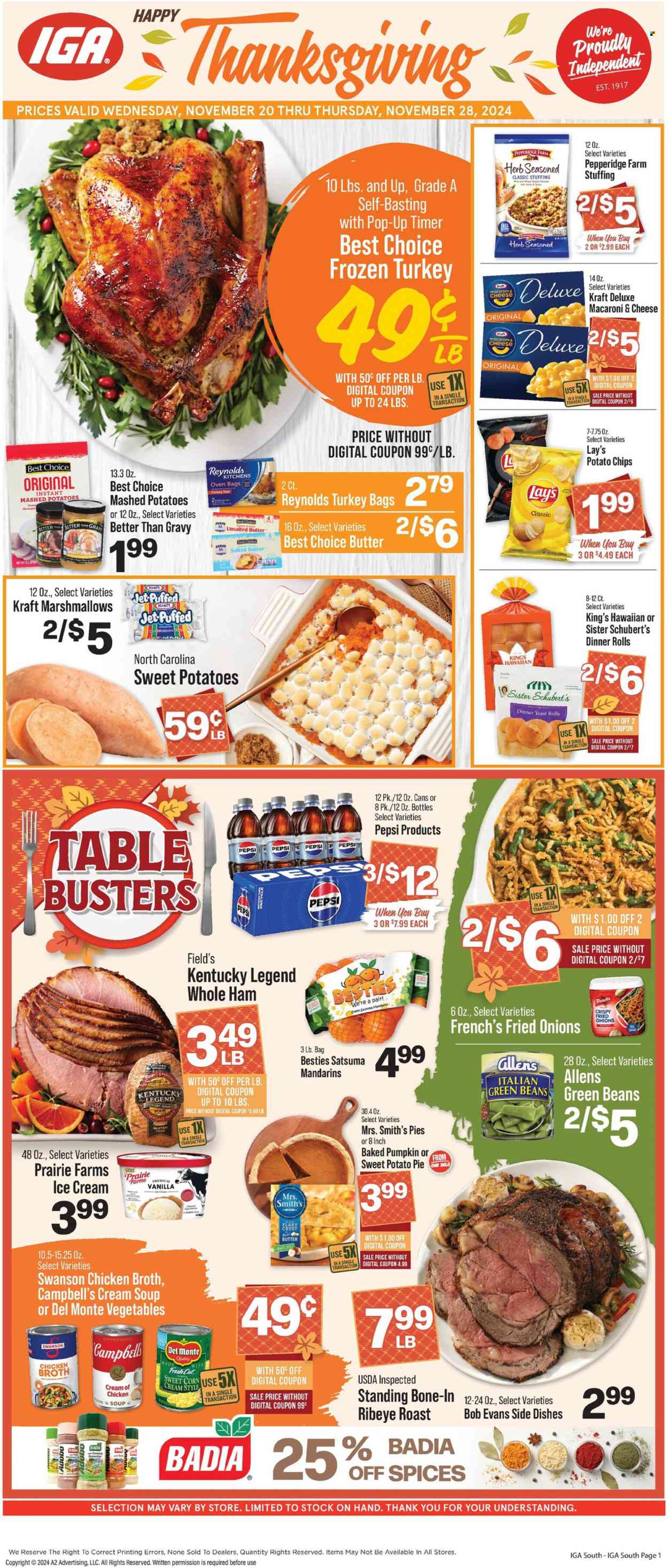 IGA ad - 11/20/2024 - 11/28/2024. Page 1
