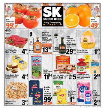 Super King Markets Flyer - 11/20/2024 - 11/26/2024.
