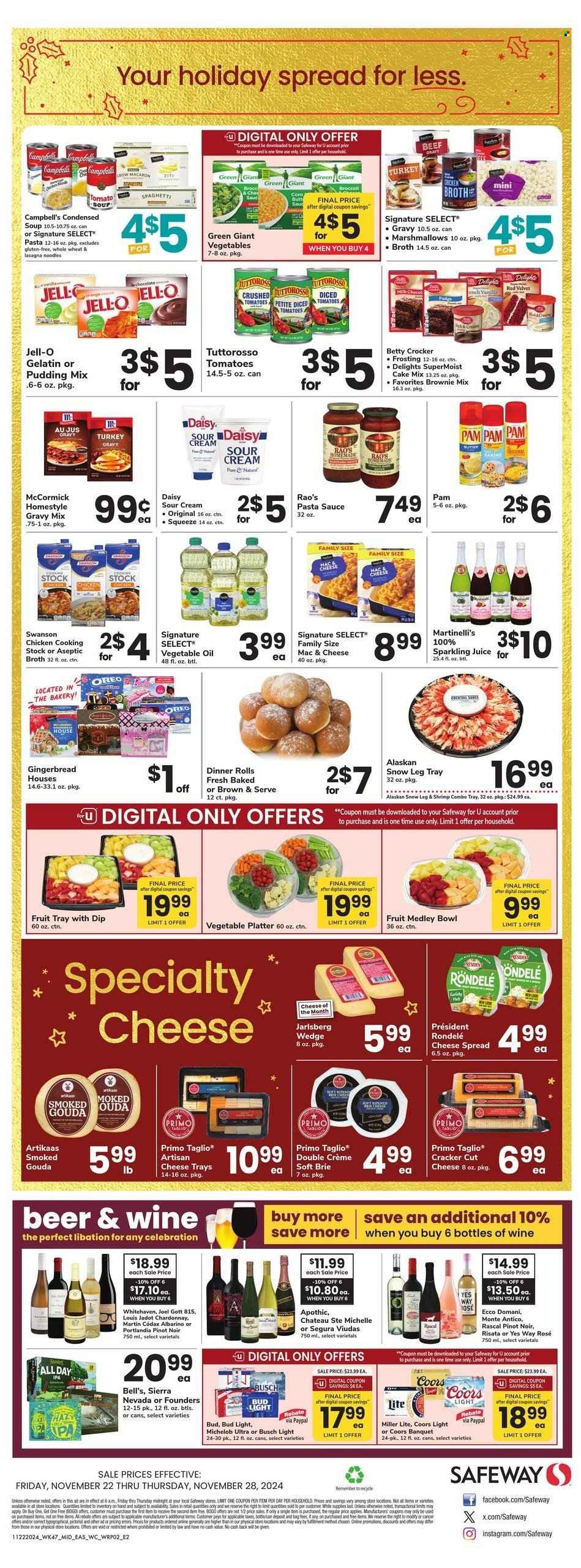 Safeway ad - 11/22/2024 - 11/28/2024. Page 2