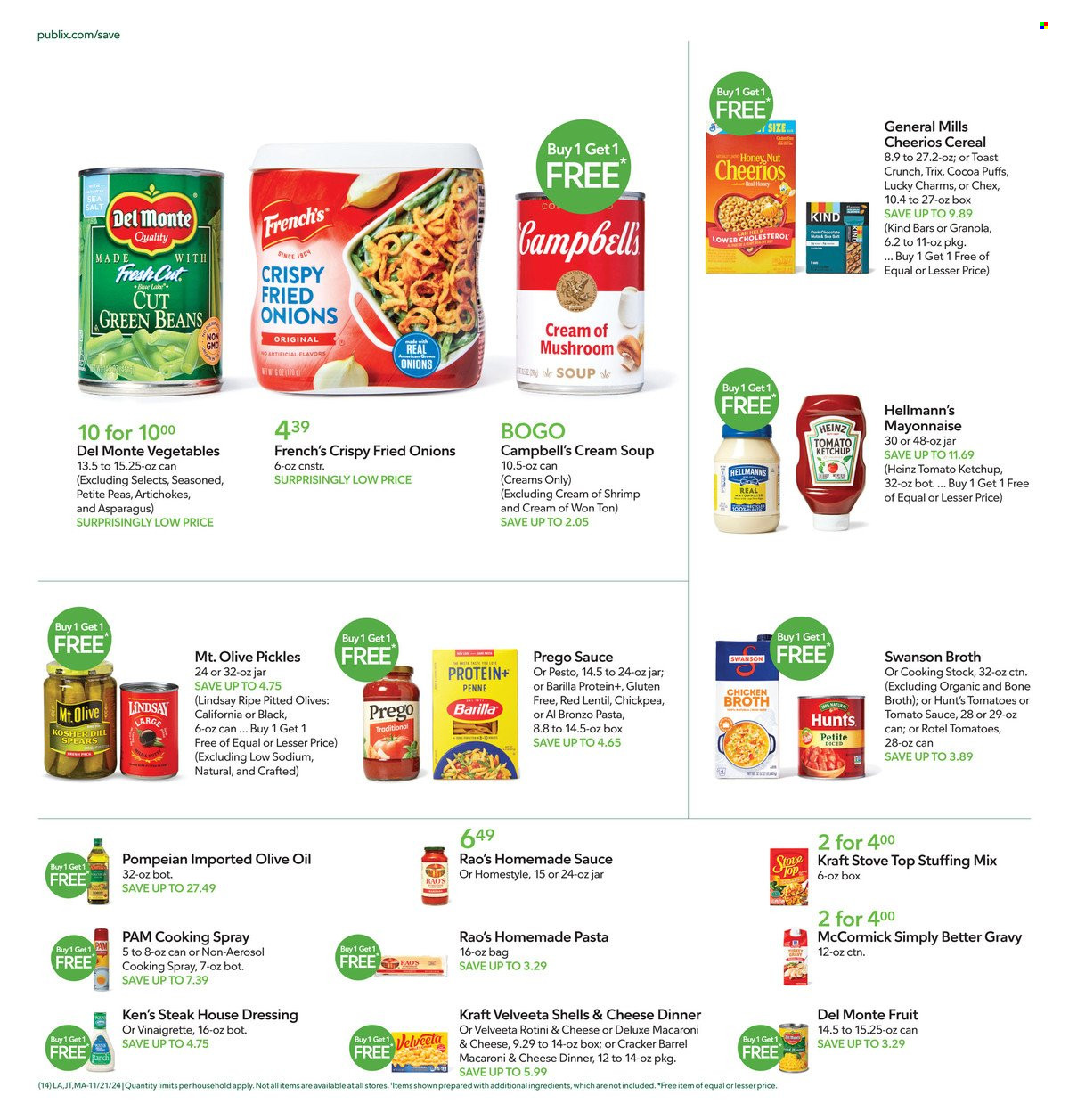 Publix ad - 11/21/2024 - 11/27/2024. Page 14