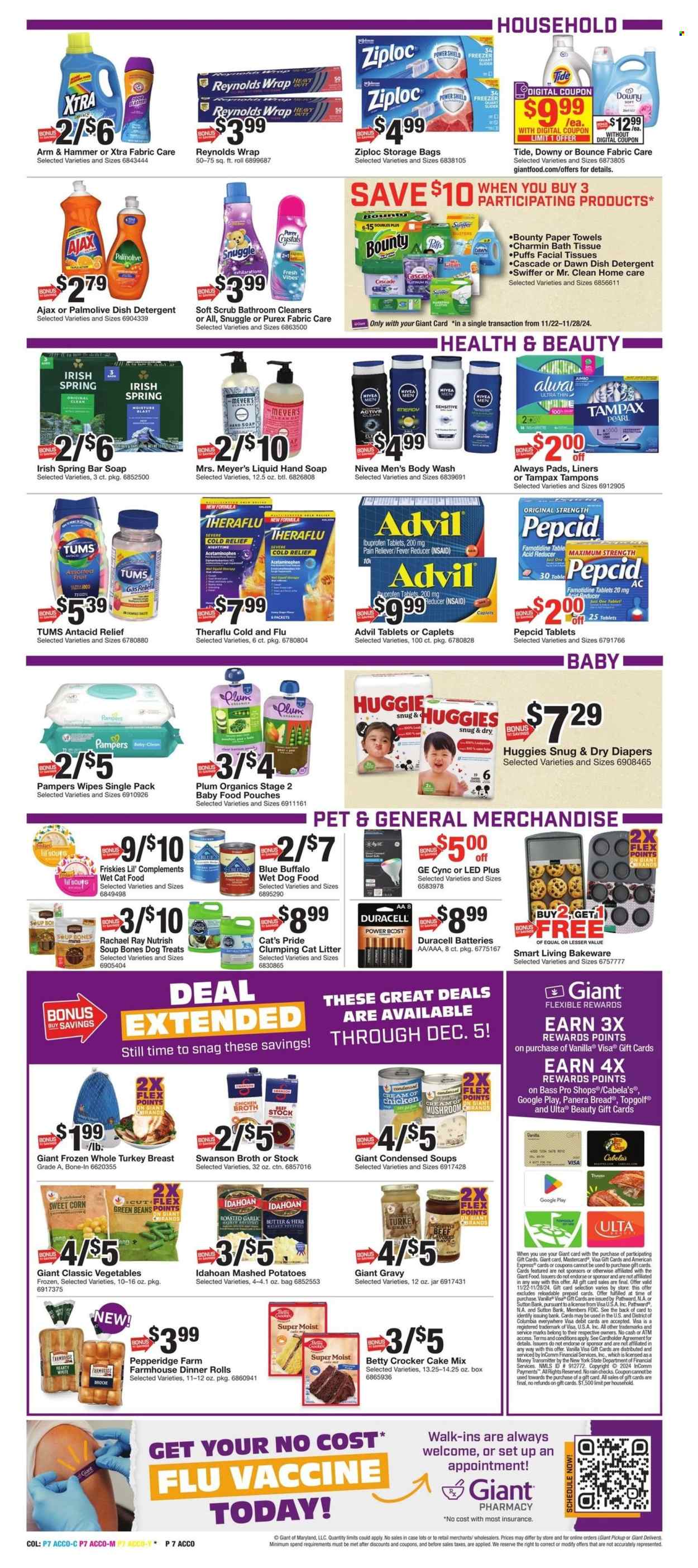 Giant Food ad - 11/22/2024 - 11/28/2024. Page 7