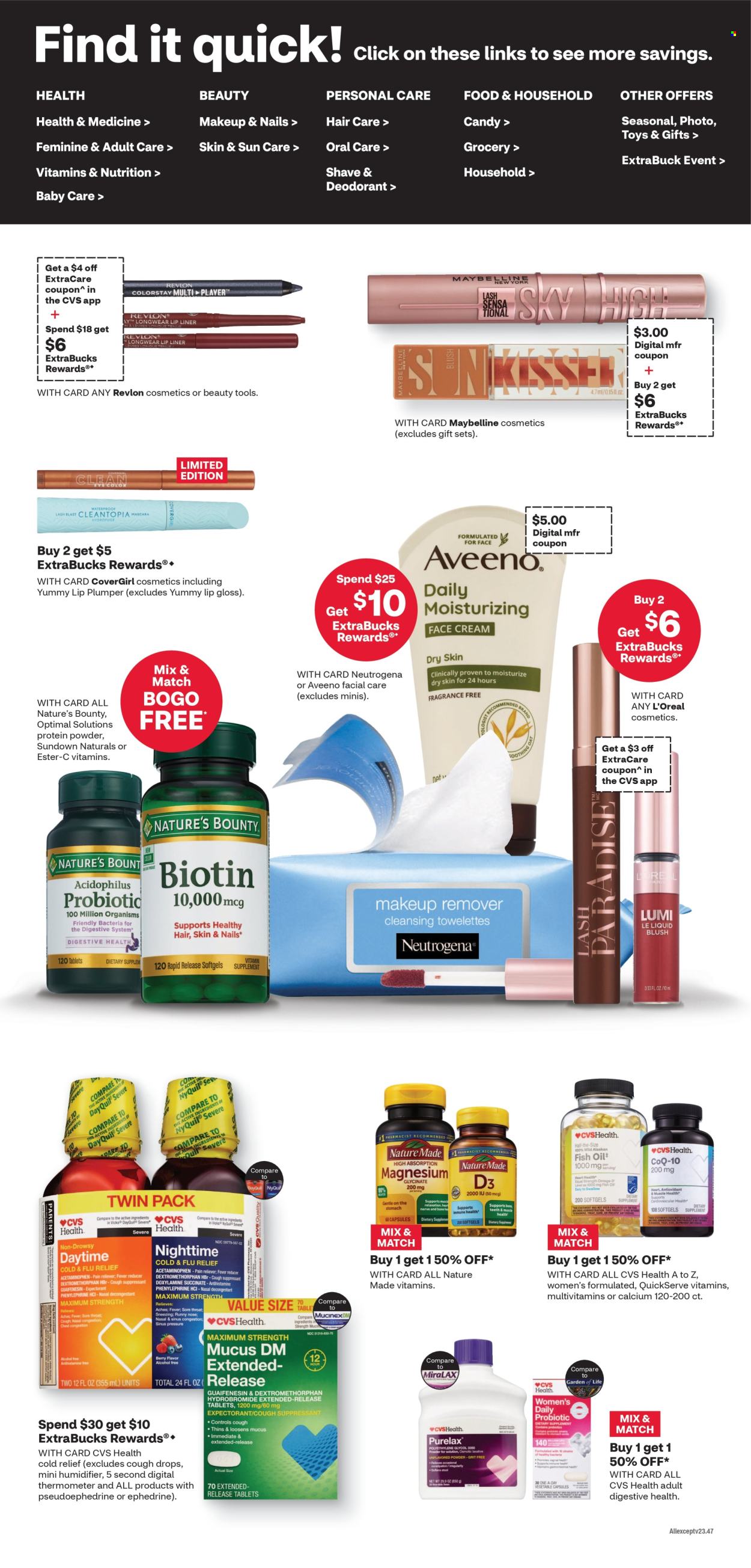 CVS Pharmacy ad - 11/24/2024 - 11/30/2024. Page 5