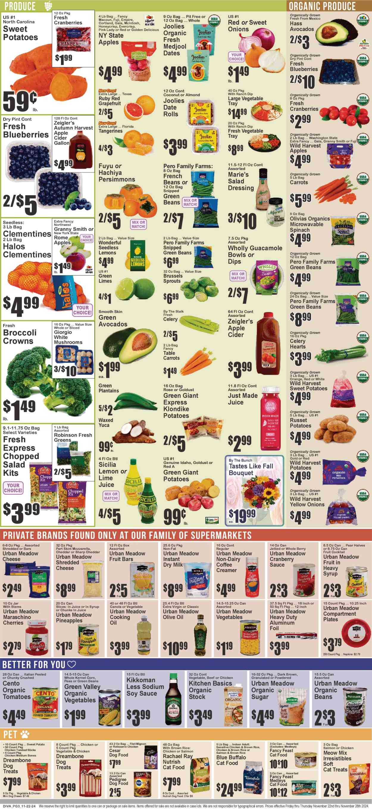 Key Food ad - 11/22/2024 - 11/28/2024. Page 3