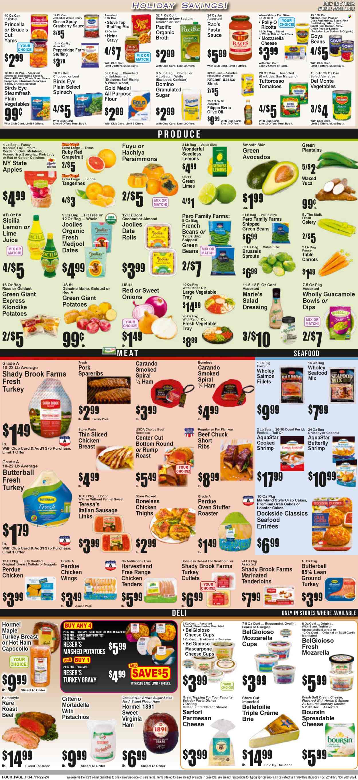 Key Food ad - 11/22/2024 - 11/28/2024. Page 4