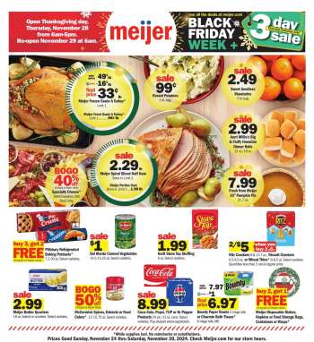 Meijer Flyer - 11/24/2024 - 11/30/2024.