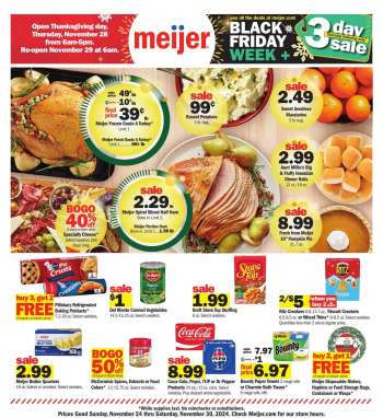 Meijer Flyer - 11/24/2024 - 11/30/2024.