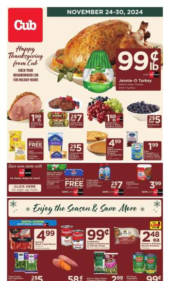 Cub Foods Flyer - 11/24/2024 - 11/30/2024.