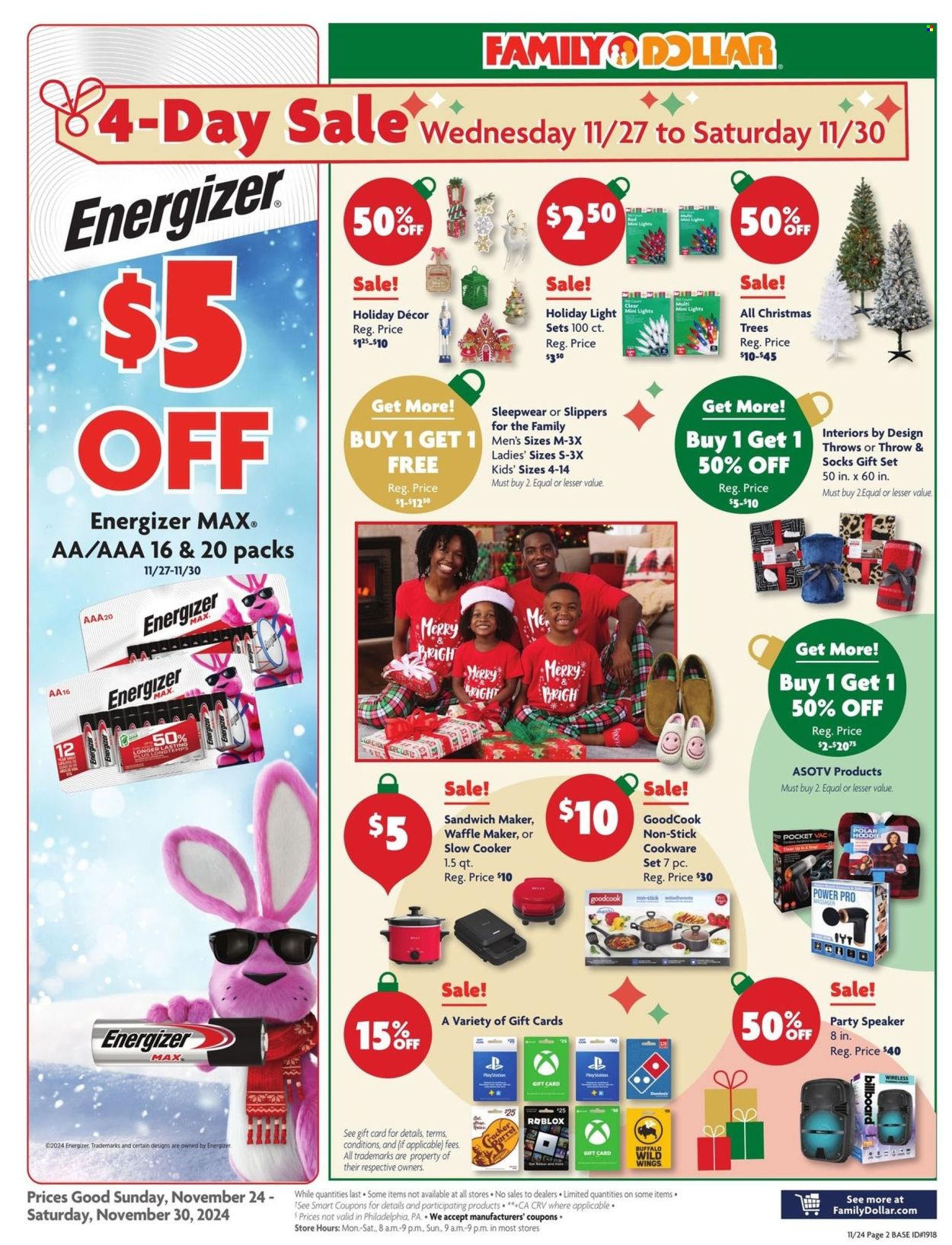 Family Dollar ad - 11/24/2024 - 11/30/2024. Page 2