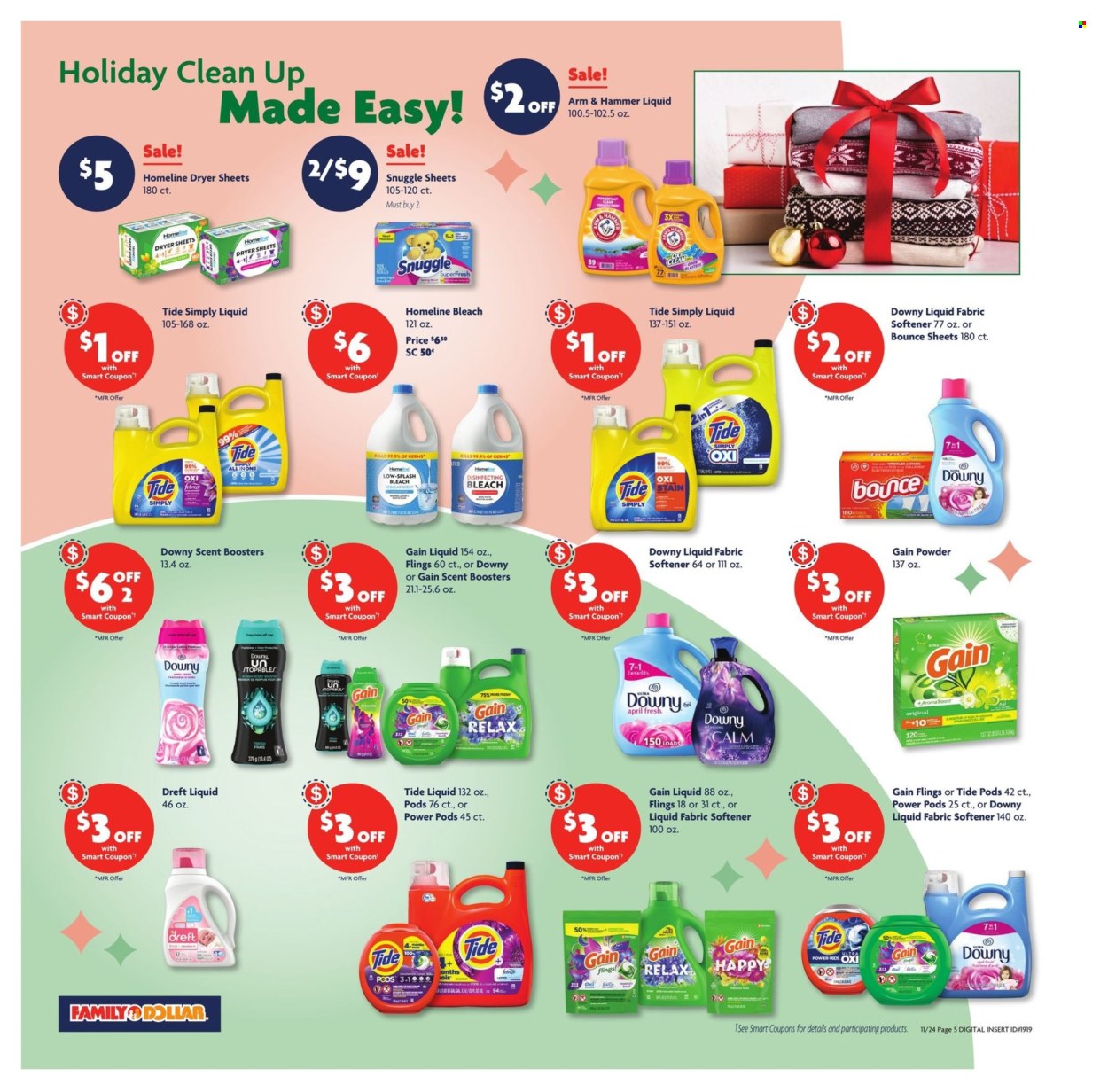 Family Dollar ad - 11/24/2024 - 11/30/2024. Page 12