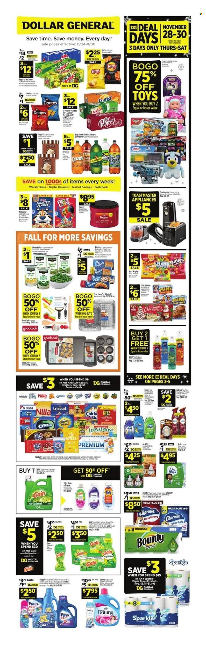 Dollar General ad - 11/24/2024 - 11/30/2024. Page 1