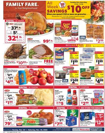 Family Fare Flyer - 11/24/2024 - 11/30/2024.