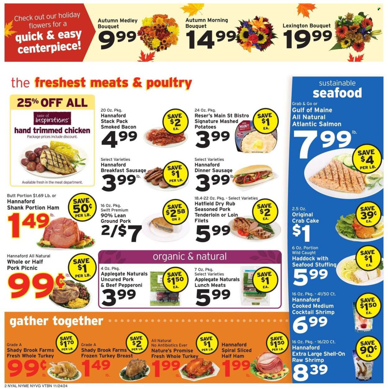 Hannaford ad - 11/24/2024 - 11/30/2024. Page 2