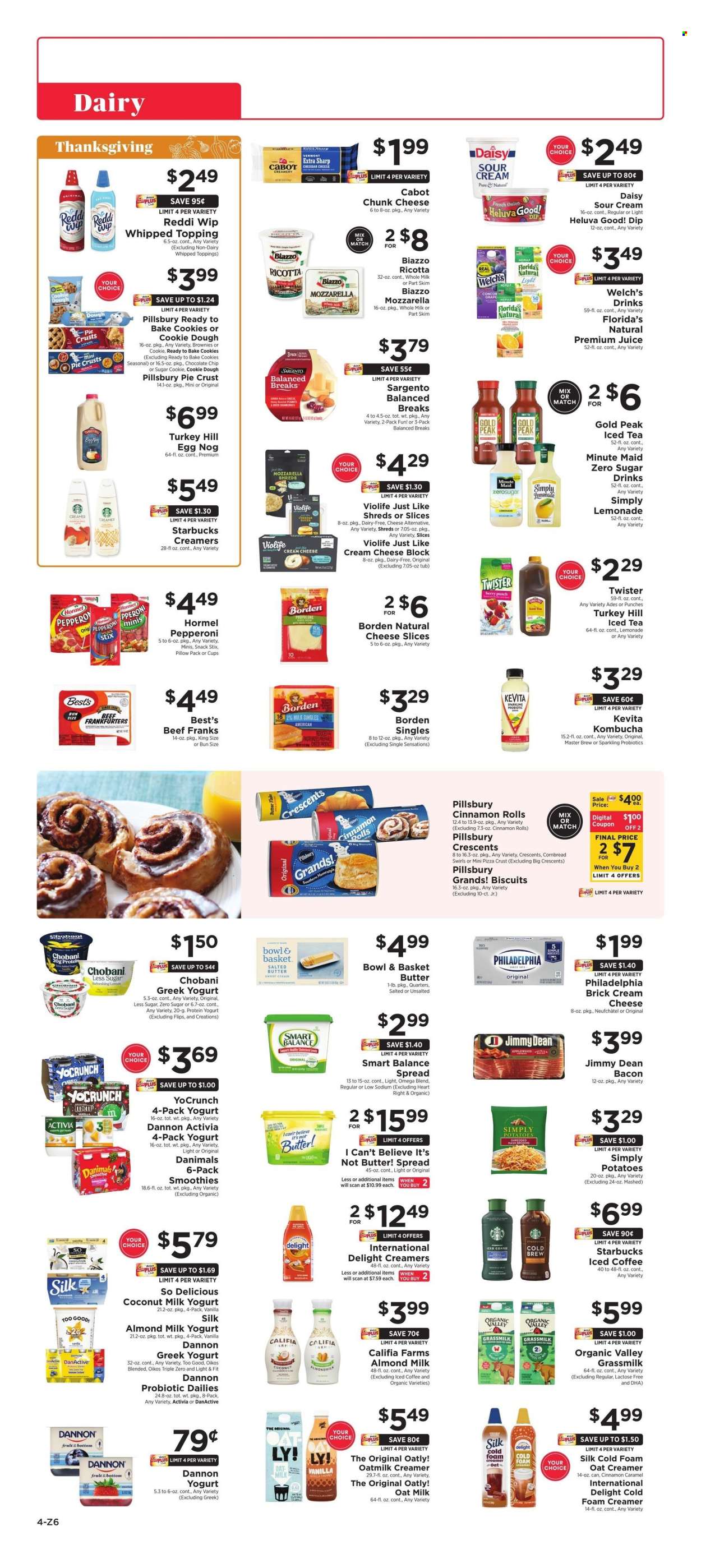 ShopRite ad - 11/24/2024 - 11/30/2024. Page 4