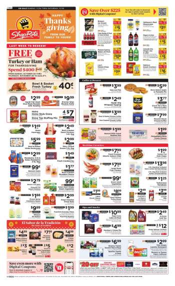 ShopRite Flyer - 11/24/2024 - 11/30/2024.
