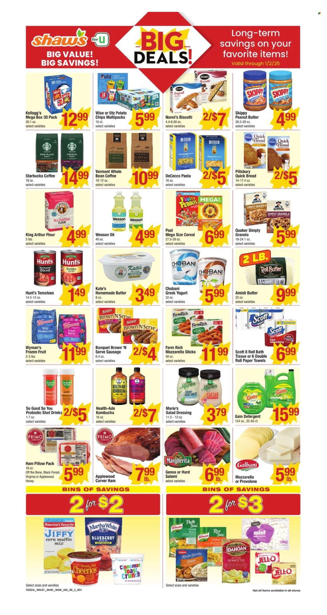 Shaw’s ad - 11/22/2024 - 01/02/2025. Page 1