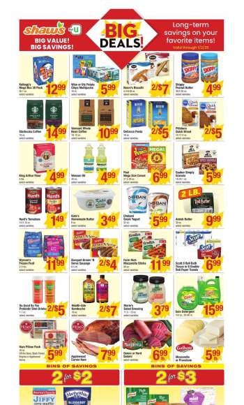 Shaw’s Flyer - 11/22/2024 - 01/02/2025.