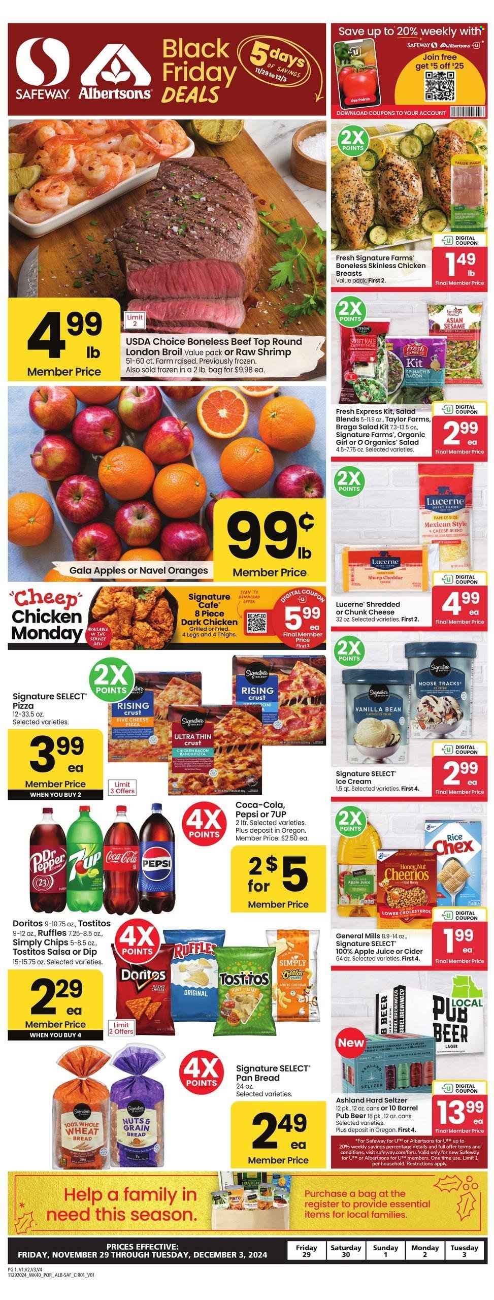 Safeway ad - 11/27/2024 - 12/03/2024. Page 1