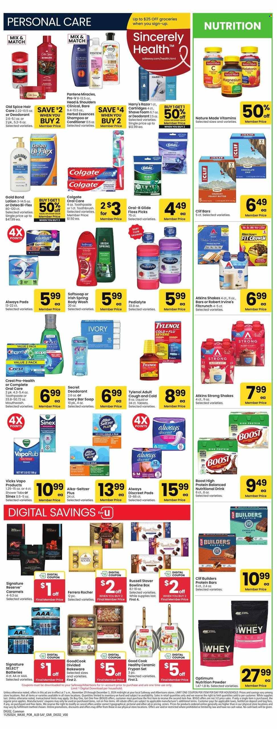 Safeway ad - 11/27/2024 - 12/03/2024. Page 4