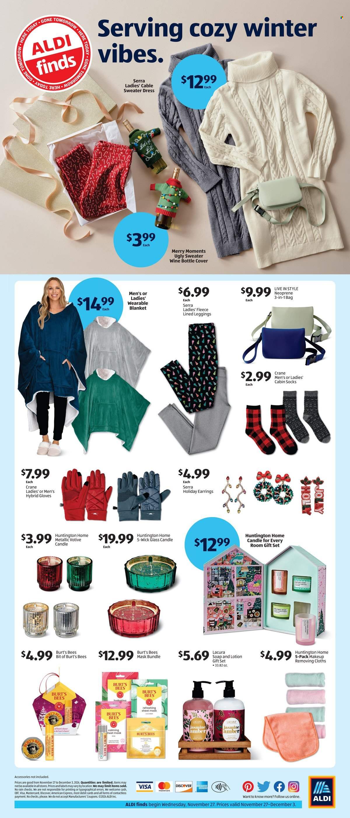 ALDI ad - 11/27/2024 - 12/03/2024. Page 1