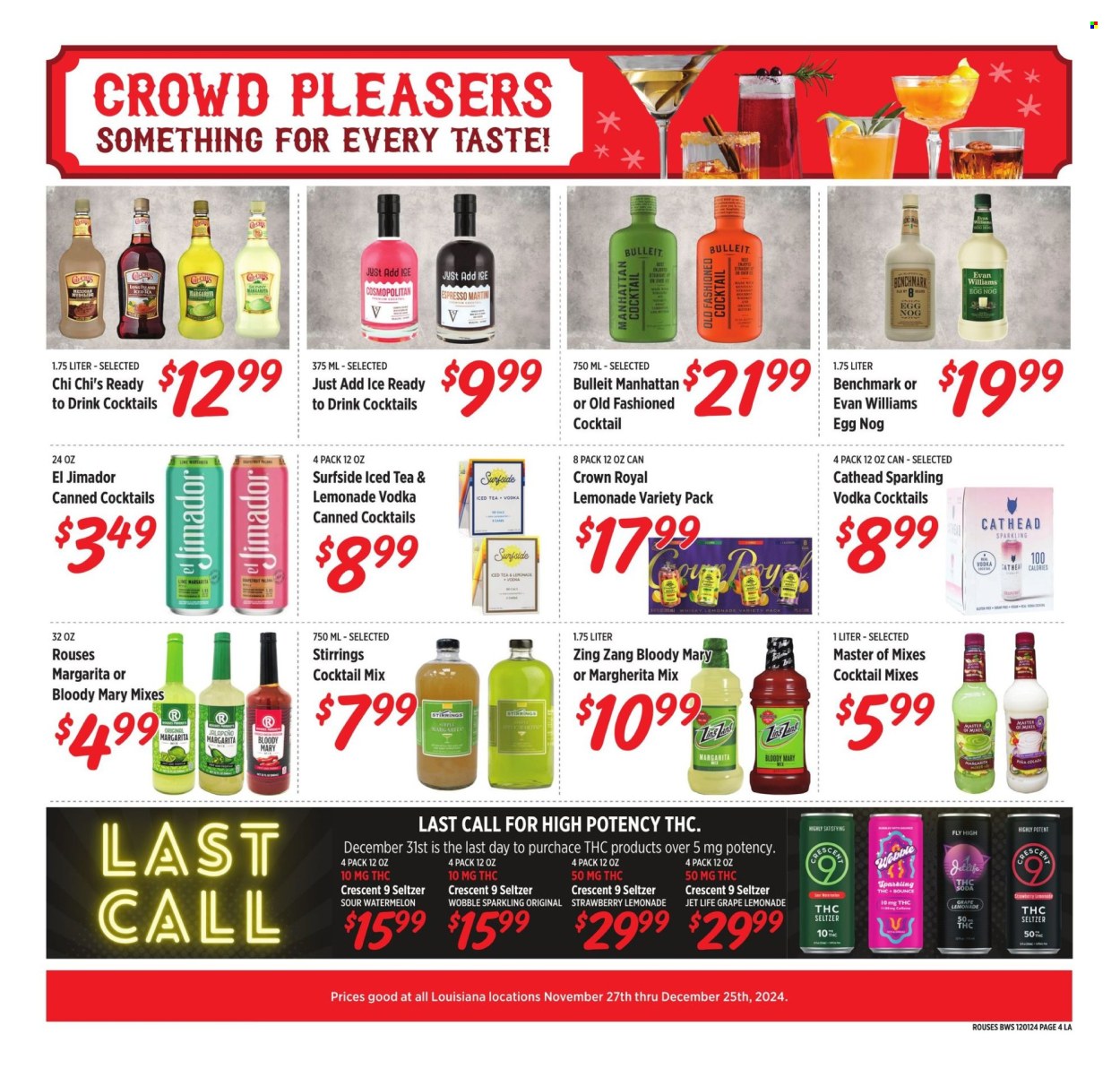 Rouses Markets ad - 11/27/2024 - 12/25/2024. Page 4