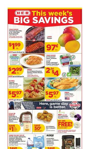 H-E-B Flyer - 11/29/2024 - 12/03/2024.
