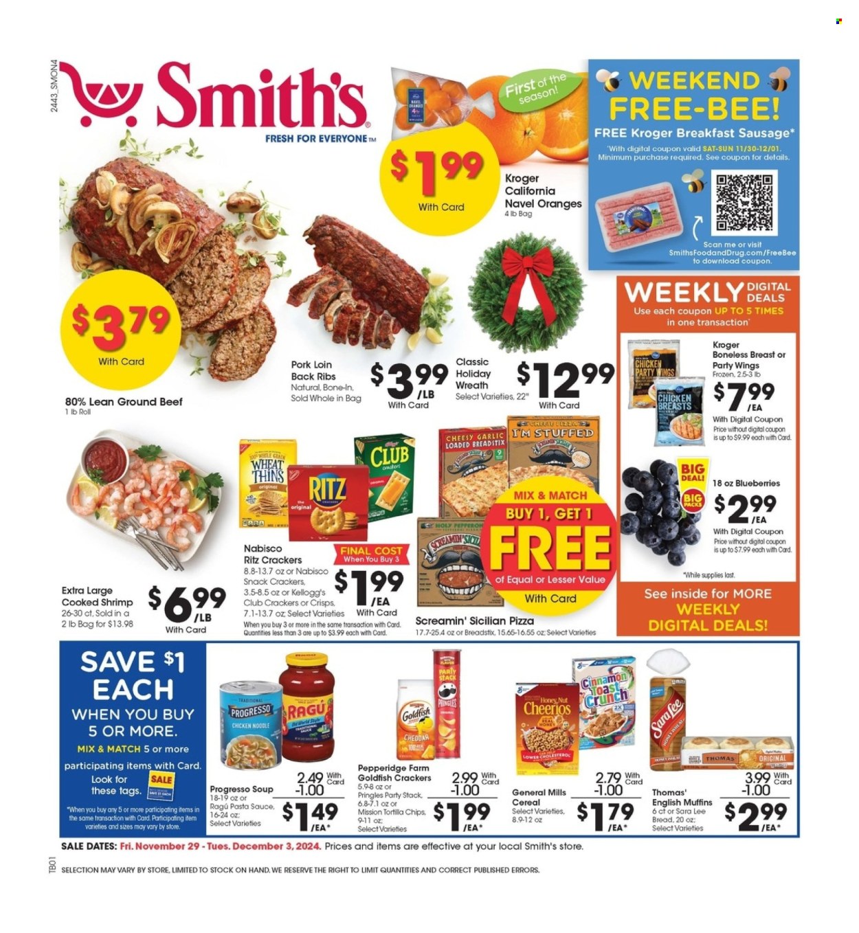 Smith's ad - 11/29/2024 - 12/03/2024. Page 1