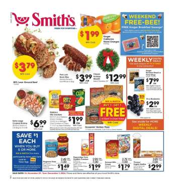 Smith's Flyer - 11/29/2024 - 12/03/2024.