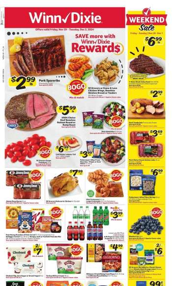 Winn Dixie Flyer - 11/29/2024 - 12/03/2024.