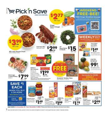Pick ‘n Save Flyer - 11/29/2024 - 12/03/2024.