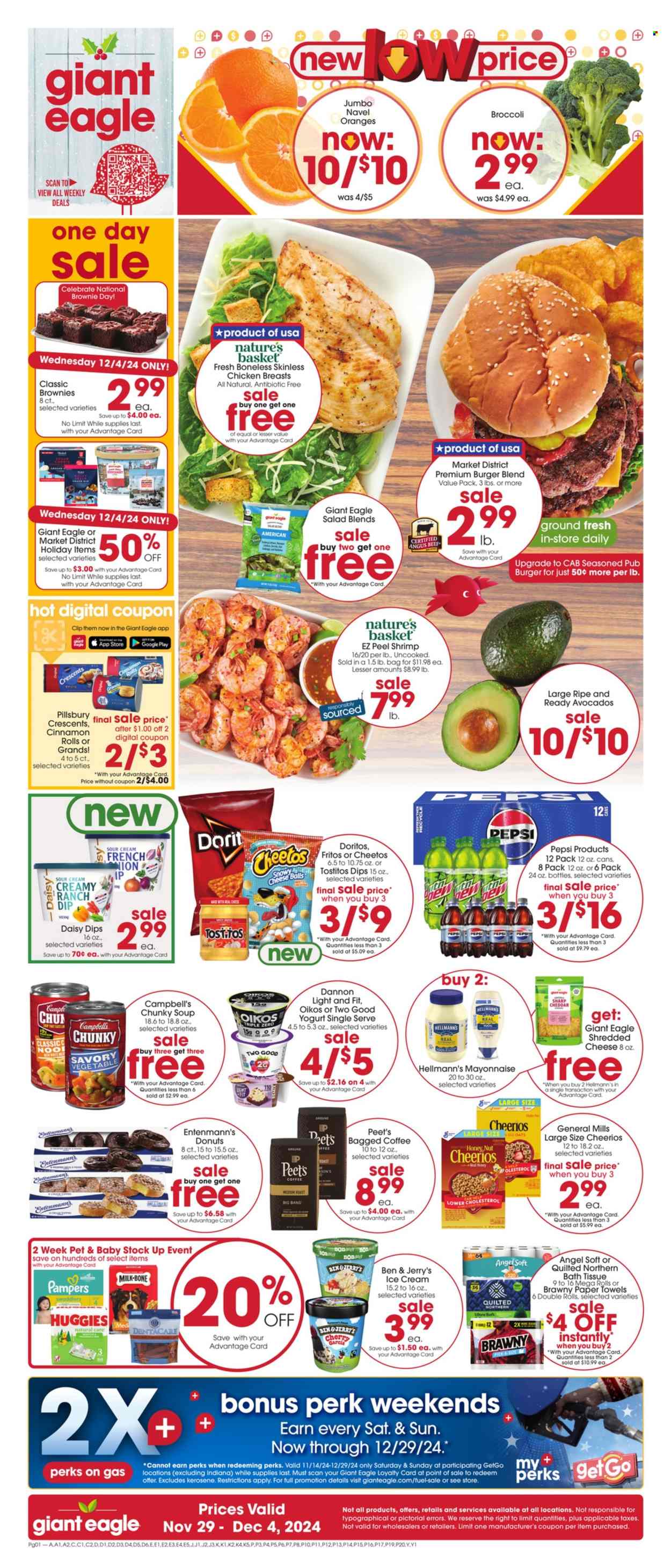 Giant Eagle ad - 11/29/2024 - 12/04/2024. Page 1