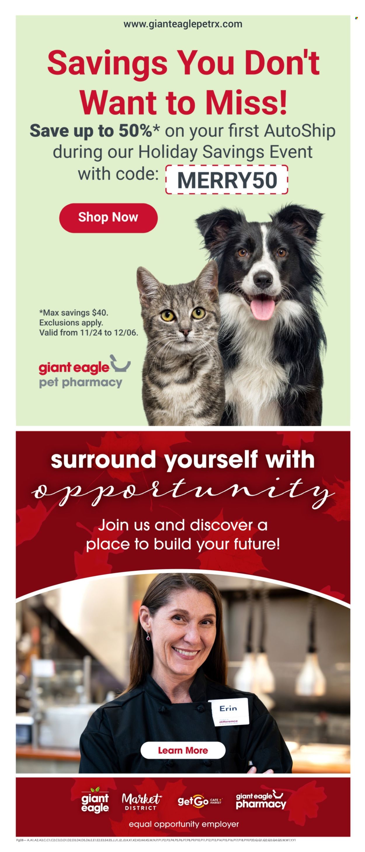 Giant Eagle ad - 11/29/2024 - 12/04/2024. Page 9