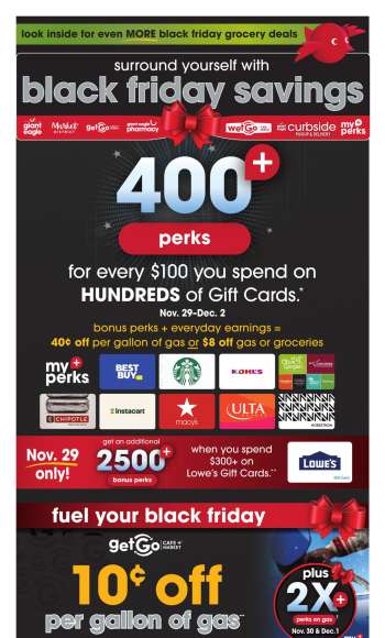 Giant Eagle Flyer - 11/29/2024 - 12/04/2024.