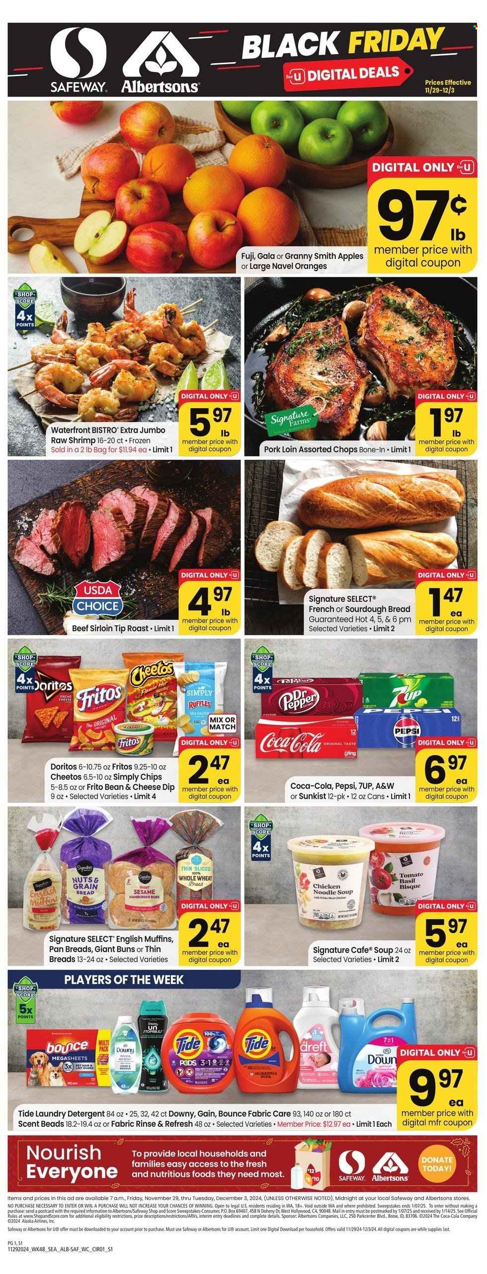 Safeway ad - 11/29/2024 - 12/03/2024. Page 1