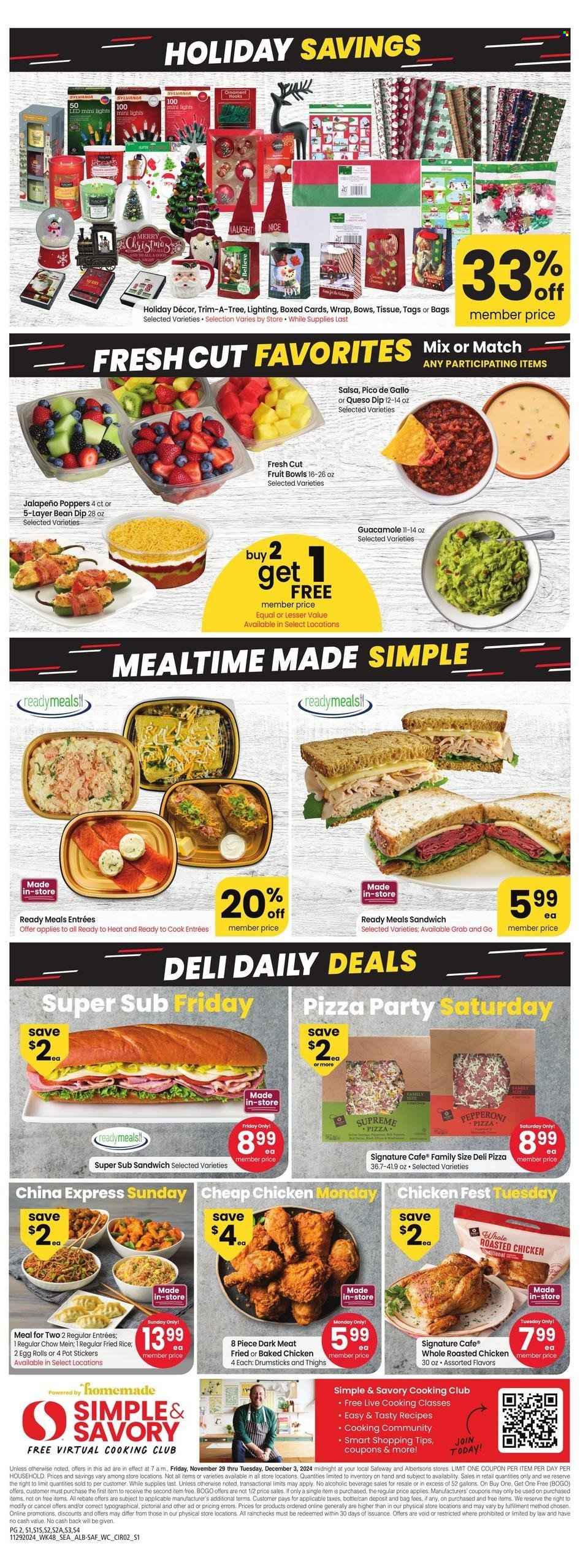 Safeway ad - 11/29/2024 - 12/03/2024. Page 2
