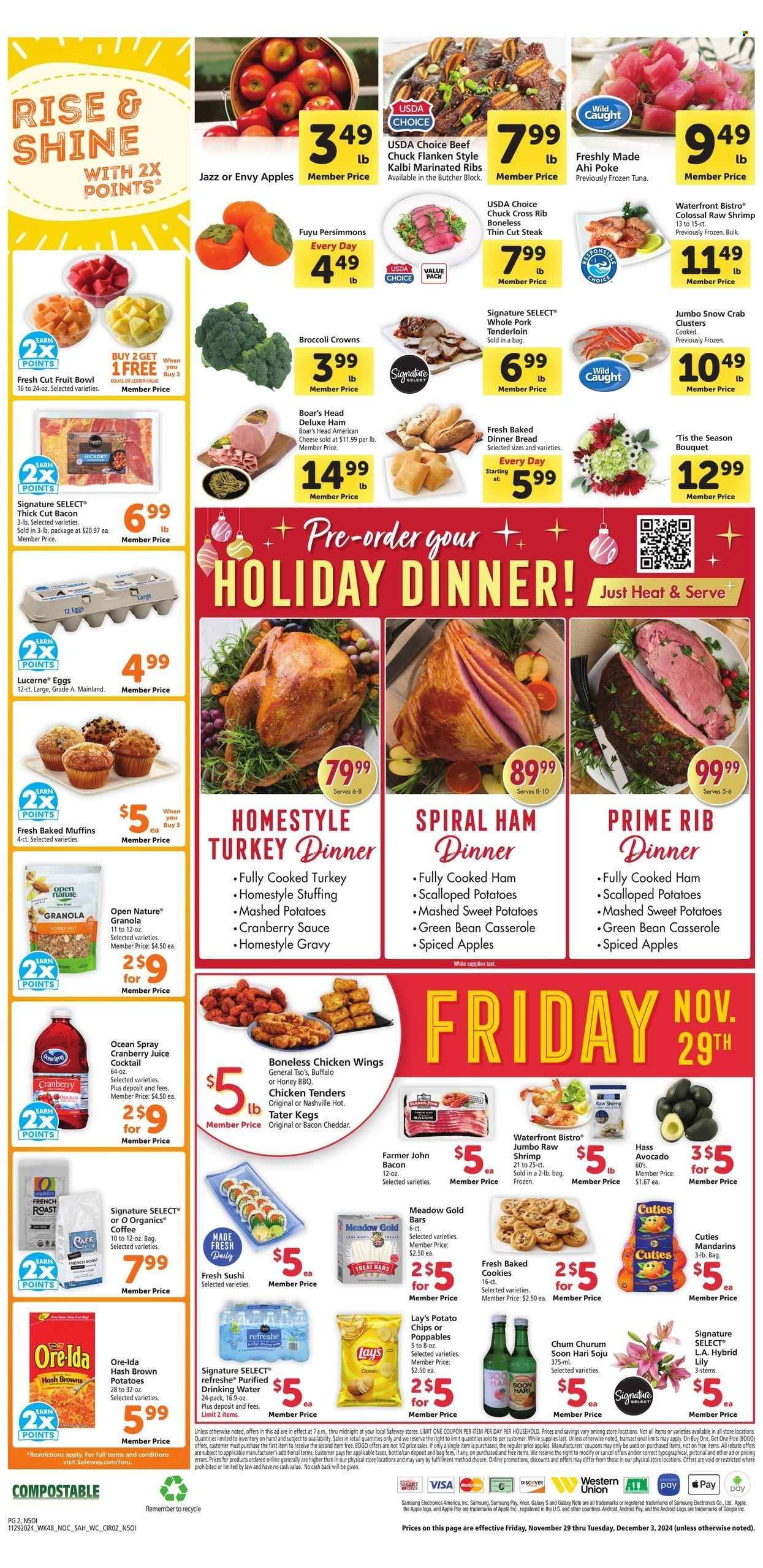 Safeway ad - 11/29/2024 - 12/03/2024. Page 2