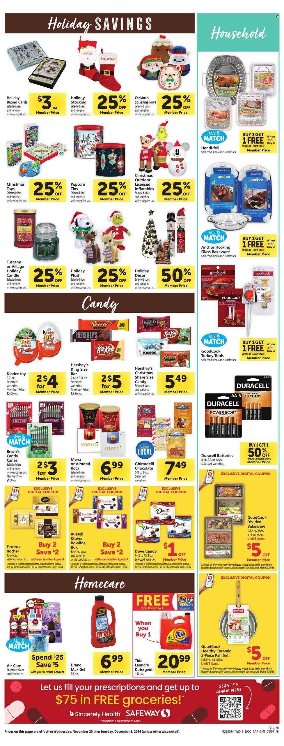 Safeway ad - 11/29/2024 - 12/03/2024. Page 7