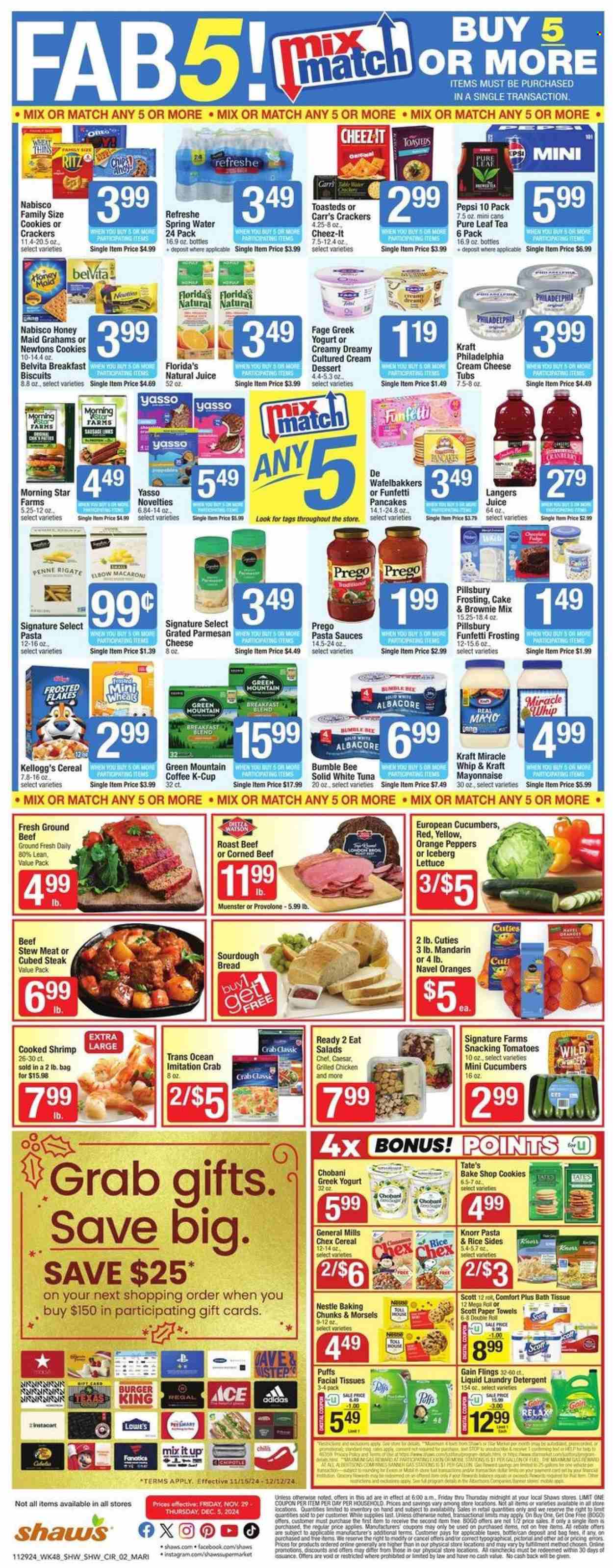 Shaw’s ad - 11/29/2024 - 12/05/2024. Page 2